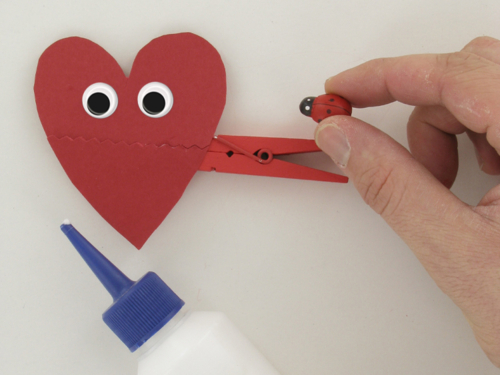 Pince à linge Coeur